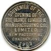 Image 1 : Canada Chatham Kent Co. Ontario. Blonde Lumber. Advertising Token