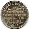 Image 2 : Canada Chatham Kent Co. Ontario. Blonde Lumber. Advertising Token