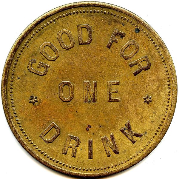 Canada Galt Waterloo Co. Ontario. Advertising Novelties J.K. Cranston. Advertising Token 404-L-M