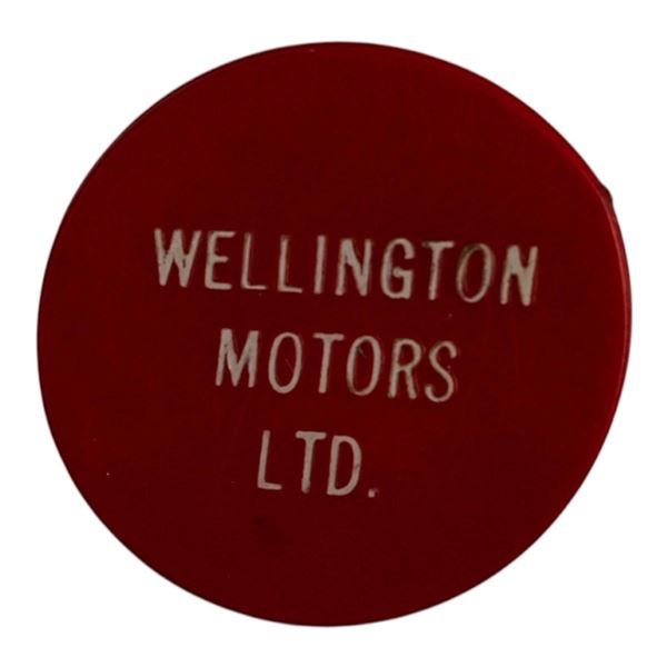 Canada Guelph Ontario 5 Cents Wellington Motors LTD. Merchant Token 452-G-E