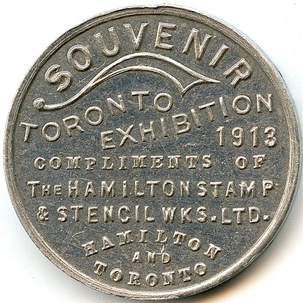 Canada Hamilton Wenthorth Co. Ontario. Hamilton Stamp & Stencil. Advertising Token 464-Y-G