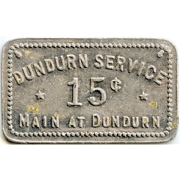 Canada Hamilton Wentworth Co. Ontario. Dundurn Service. Merchant Token 464-D-D
