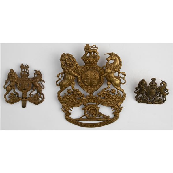 Canada / Great Britain Lot of 3 Badges