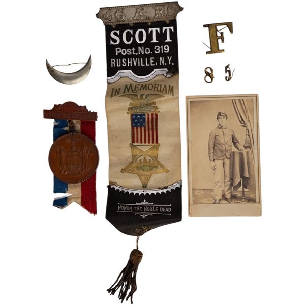United States Civil War Group Includes Gettysburg Medal