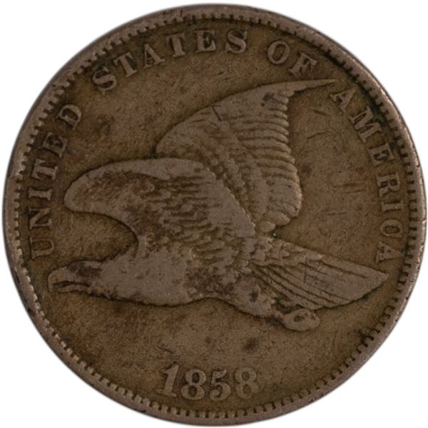United States 1858 Flying Eagle Cent