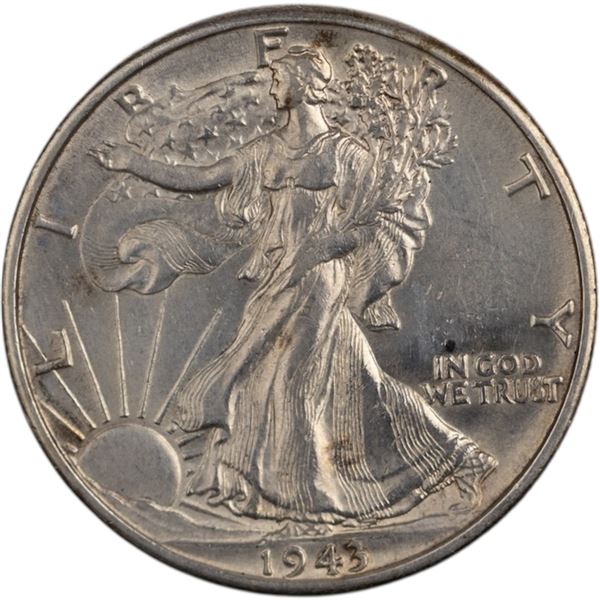 United States 1943-D Walking Liberty Half Dollar