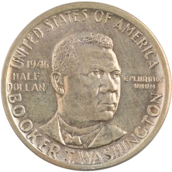 United States 1946-S Half Dollar Booker T. Washington