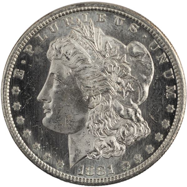 United States 1881-S Morgan Silver Dollar