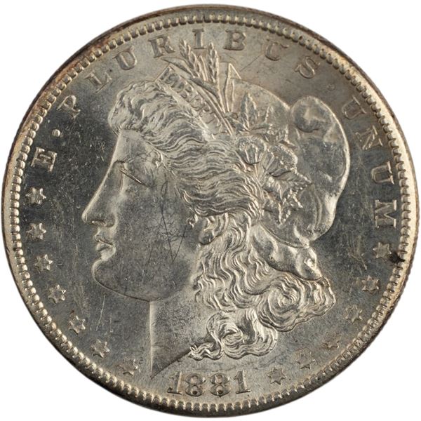 United States 1881-S Morgan Silver Dollar