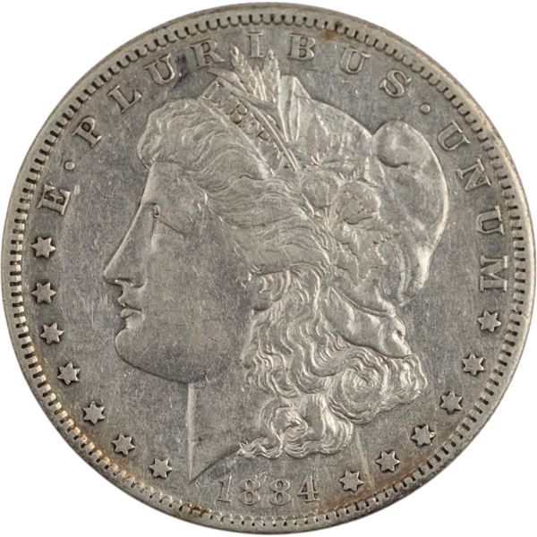 United States 1884-S Morgan Silver Dollar