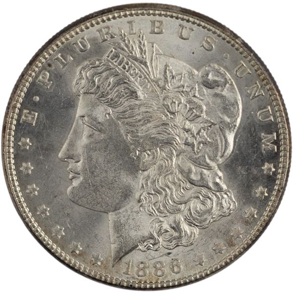 United States 1886 Morgan Silver Dollar