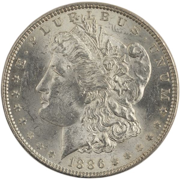 United States 1886 Morgan Silver Dollar