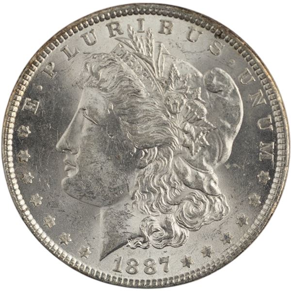 United States 1887 Morgan Silver Morgan