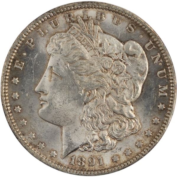United States 1891 Morgan Silver Dollar