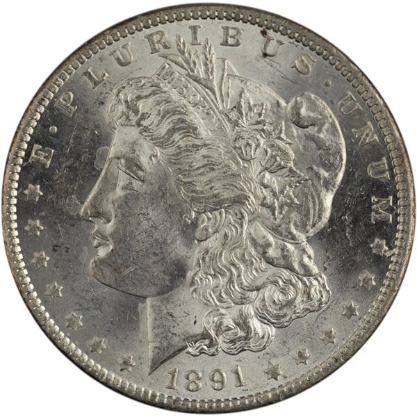 United States 1891 Morgan Silver Dollar