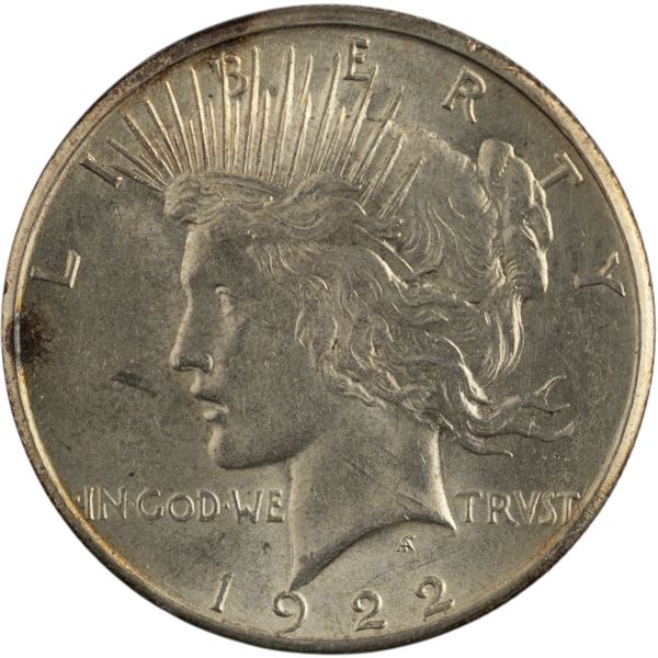 United States 1922-S Peace Silver Dollar