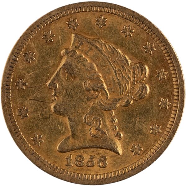United States 1856 $2.50 Gold Quarter Eagle