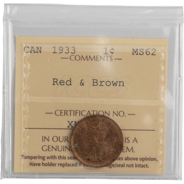 Canada 1933 1 Cent