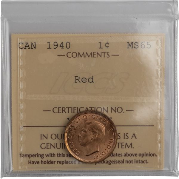 Canada 1940 1 Cent