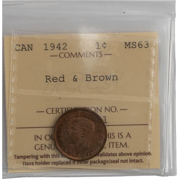 Canada 1942 1 Cent