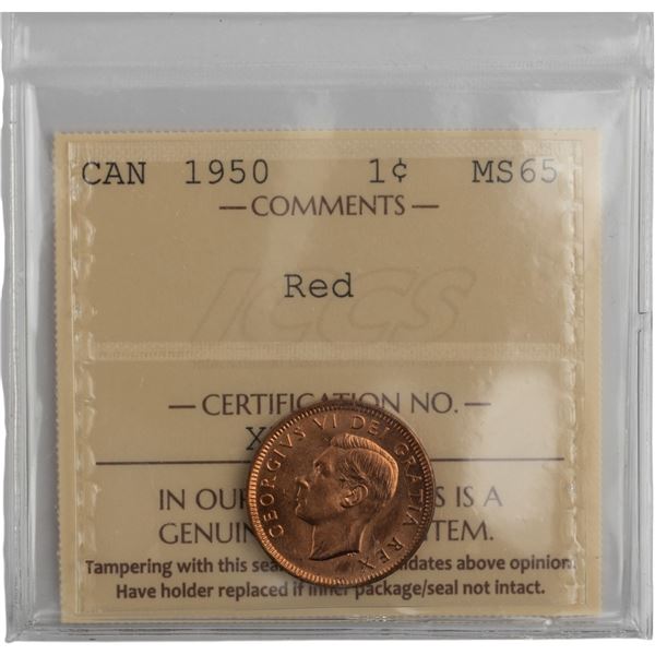 Canada 1950 1 Cent