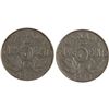 Image 1 : Canada 1925 5 Cent (2 Pieces)