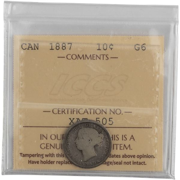 Canada 1887 10 Cent