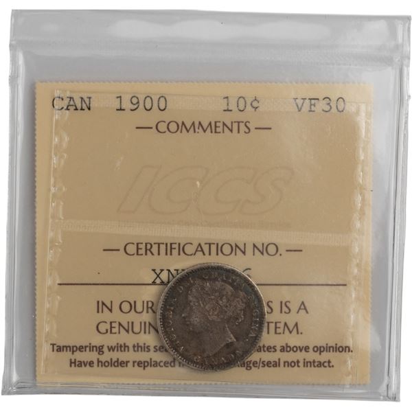 Canada 1900 10 Cent