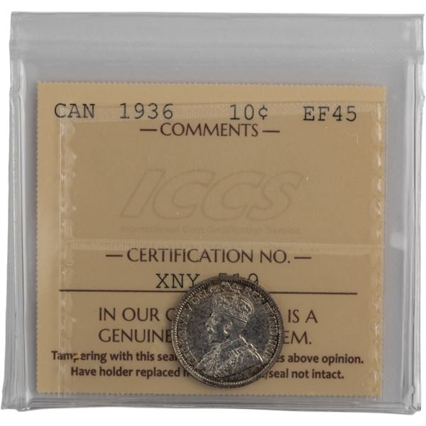 Canada 1936 10 Cent