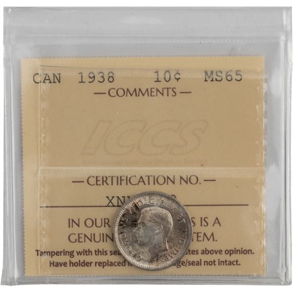 Canada 1938 10 Cent