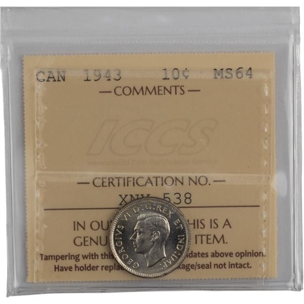 Canada 1943 10 Cent