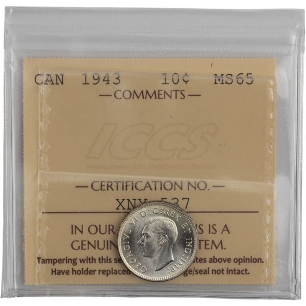Canada 1943 10 Cent