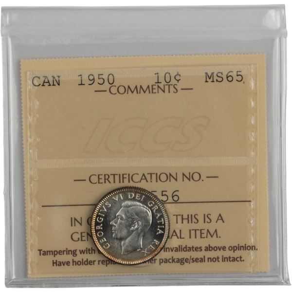 Canada 1950 10 Cent