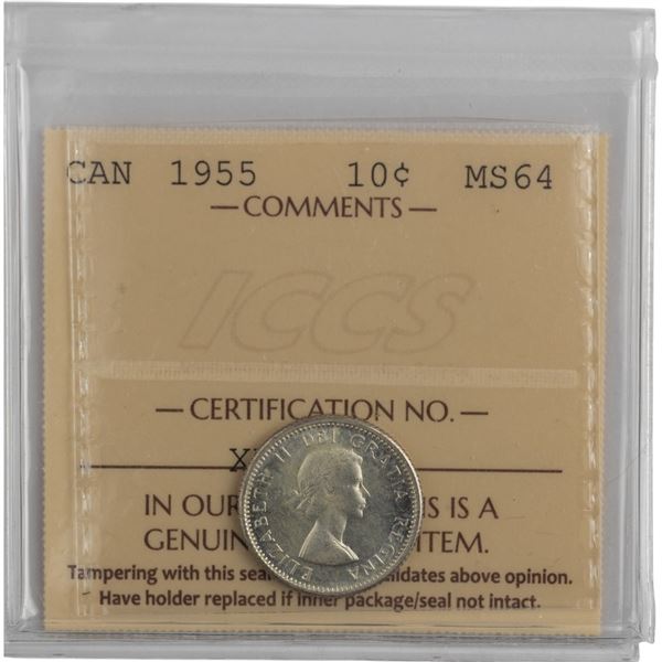 Canada 1955 10 Cent