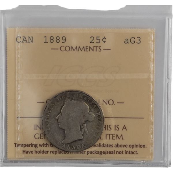 Canada 1889 25 Cent