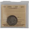 Image 1 : Canada 1889 25 Cent