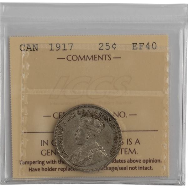 Canada 1917 25 Cent