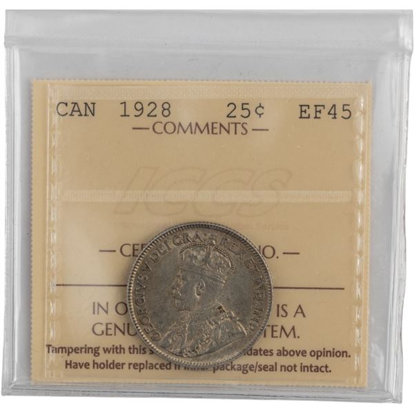 Canada 1928 25 Cent