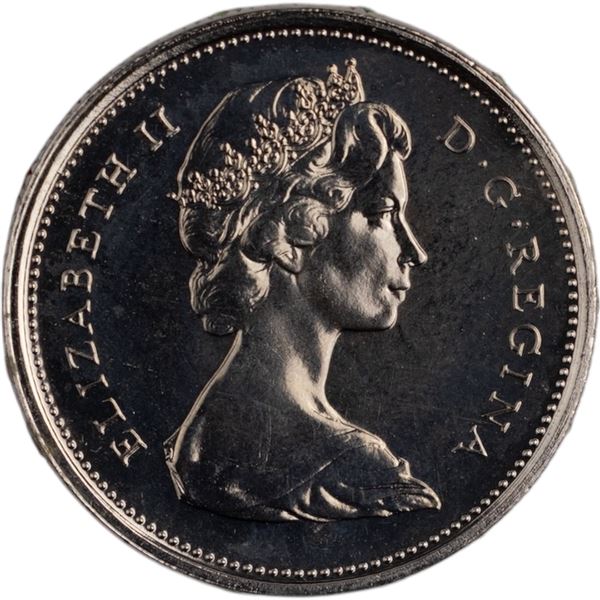 Canada 1973 25 Cents Large Bust Specimen