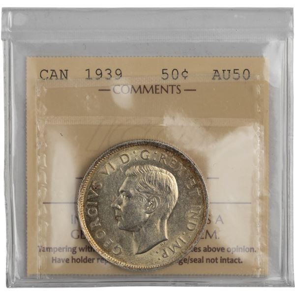 Canada 1939 50 Cent