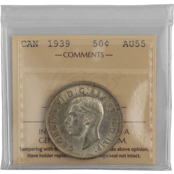 Canada 1939 50 Cent