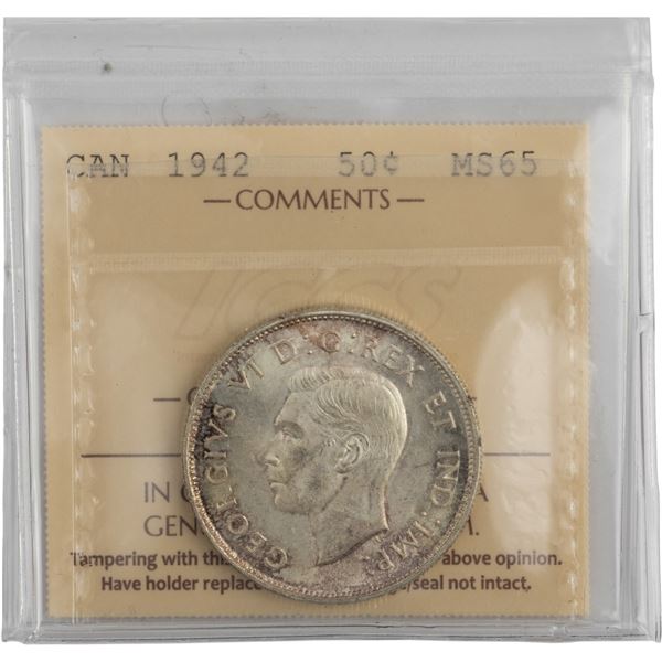 Canada 1942 50 Cent