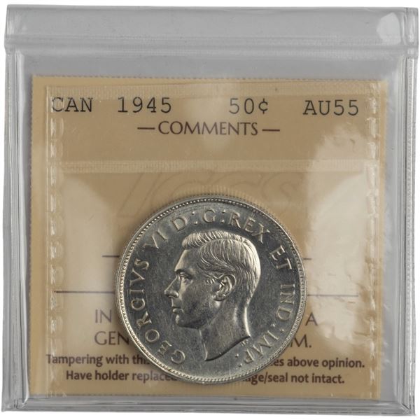 Canada 1945 50 Cent