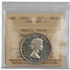 Image 1 : Canada 1953 50 Cent Small Date