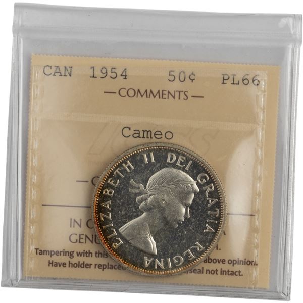 Canada 1954 50 Cent