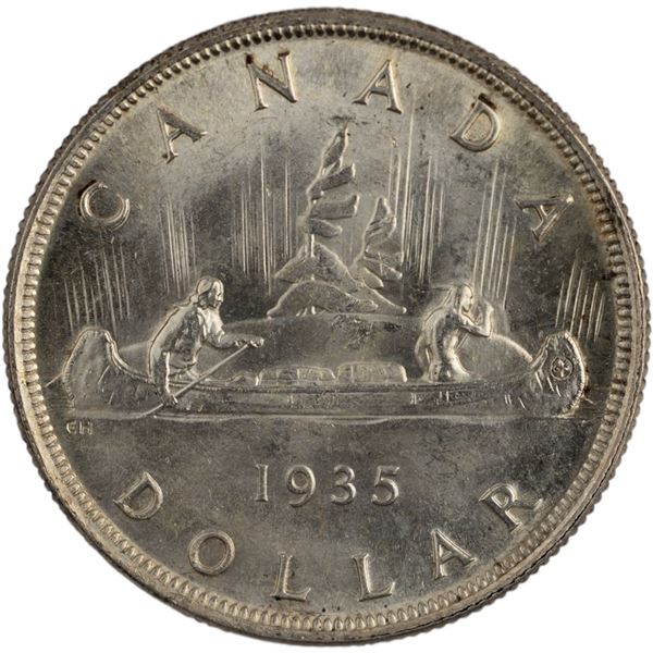 Canada 1935 Silver Dollar