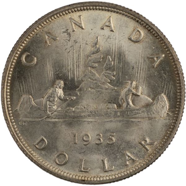 Canada 1935 Silver Dollar