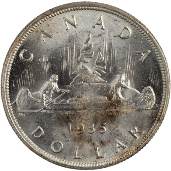 Canada 1935 Silver Dollar