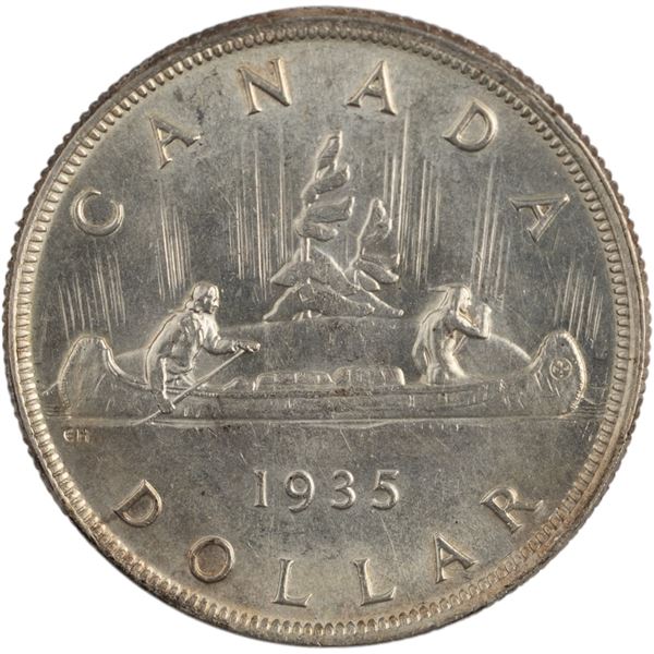 Canada 1935 Silver Dollar