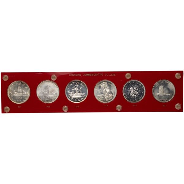 Canada 1935-1967 Commemorative Silver Dollars